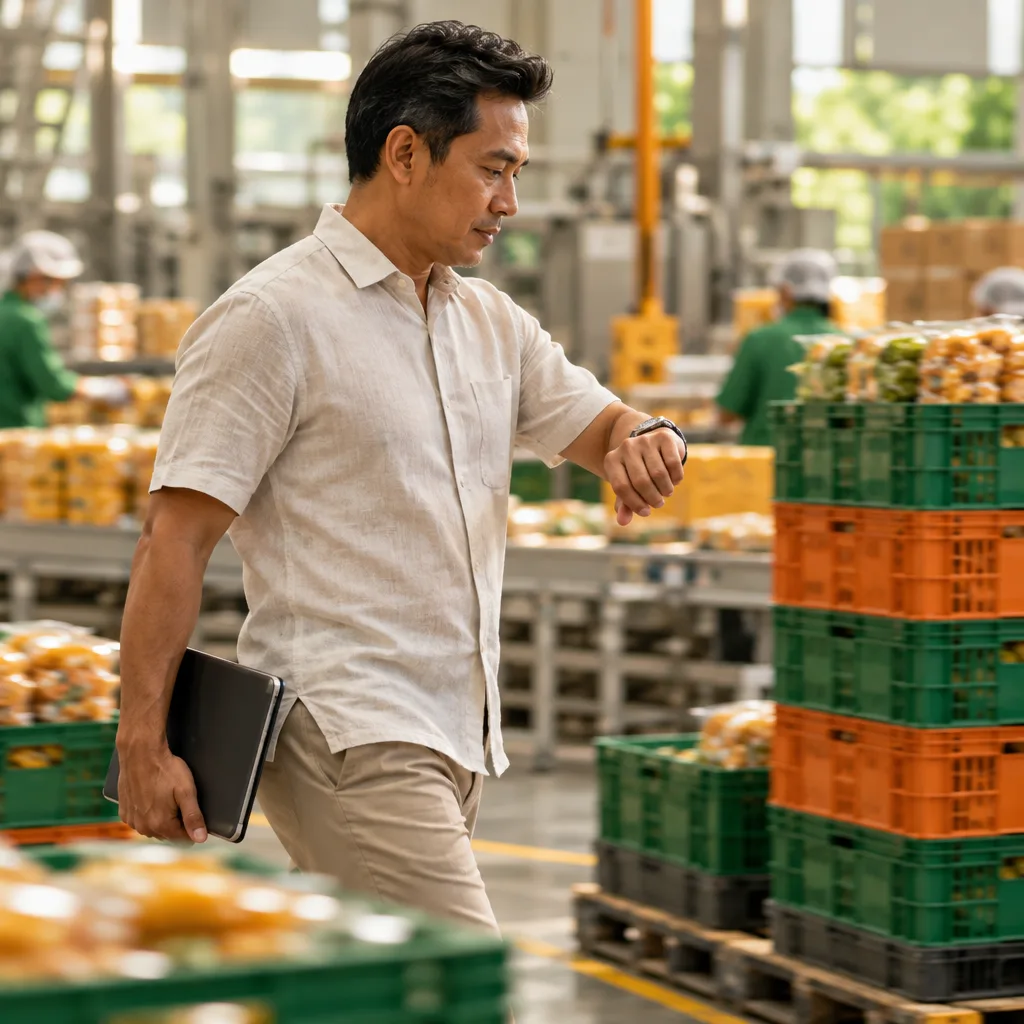 Operator managing inventory and incoming payments